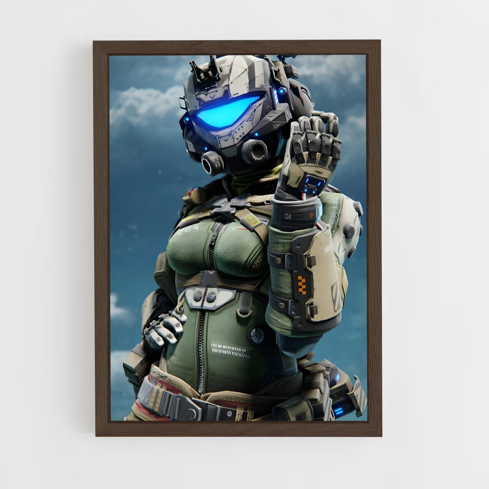 Poster L'Homme de Titane – affiche Titanfall (vue 5)